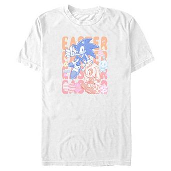 Big & Tall Sonic the Hedgehog Happy Easter Graphic Tee