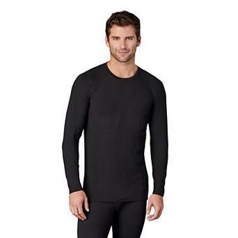 Men's Cuddl Duds® Midweight ClimateSport Performance Base Layer Crewneck Top