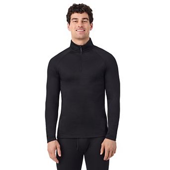 Men's Cuddl Duds® Heavyweight X Fleece Performance Quarter-Zip Long Sleeve Top