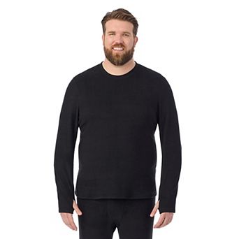 Big & Tall Cuddl Duds® Heavyweight Fleecewear Performance Base Layer Crewneck Top