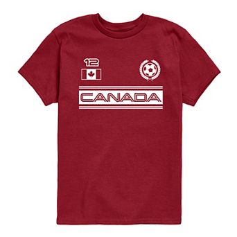 Boys 8-20 Canada Soccer Graphic Tee