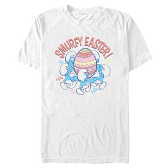 Men's Smurfs Smurfy Easter Graphic Tee