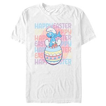 Men's The Smurfs Happy Easter Graphic Tee