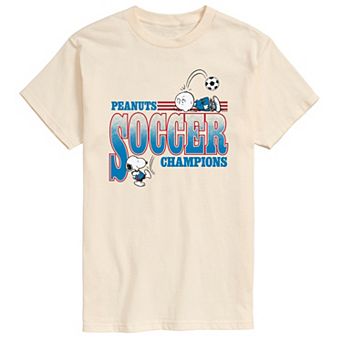 Men's Peanuts Soccer Champions Graphic Tee