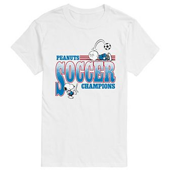 Men's Peanuts Soccer Champions Graphic Tee