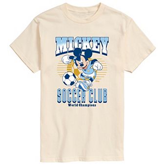 Men's Disney's Mickey Mouse Soccer Club Graphic Tee