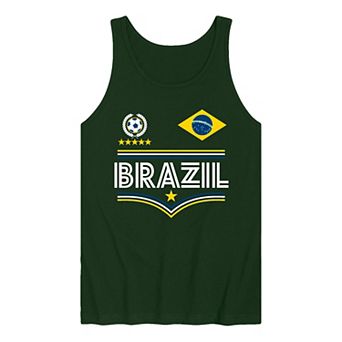 Men's Brazil Soccer Graphic Tank Top