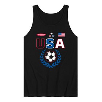 Men's USA Soccer Jersey Graphic Tank Top
