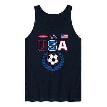 Men's USA Soccer Jersey Graphic Tank Top
