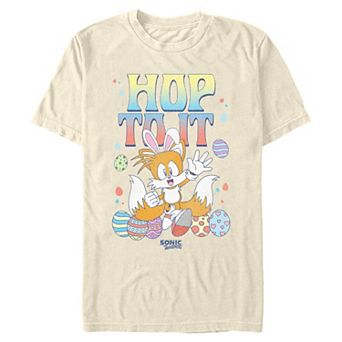 Men's Sonic the Hedgehog Tails Hop To It Graphic Tee