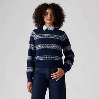 Women's Levi's® Jolie Fair Isle Crewneck Sweater
