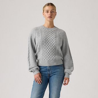 Women's Levi's® Jolie Cable Crewneck Sweater