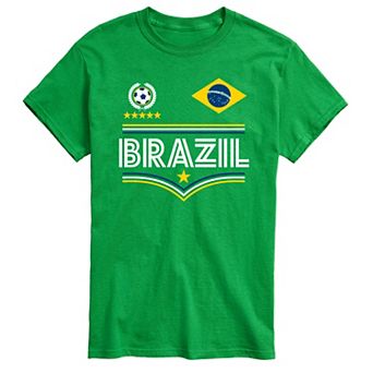 Men's Brazil Soccer Graphic Tee