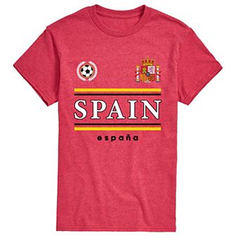 Men's Spain Soccer Graphic Tee