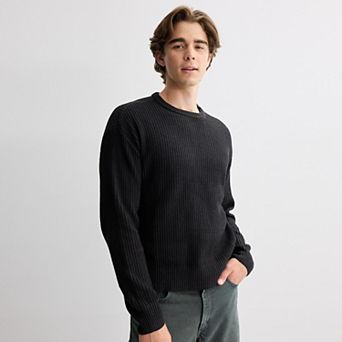 Men's Retrofit Relaxed Shaker Stitch Crew Sweater