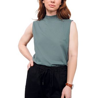 The Everyday Mock Neck Tank