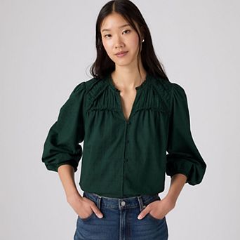 Women's Levi's® Lee Long Bell Sleeve Blouse
