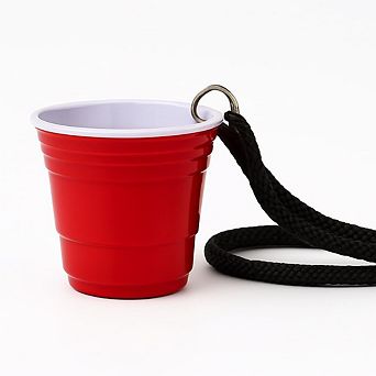 Red Shot Glass 2Oz Mini Glass for Whiskey, Tequila, Vodka with Heavy Base Reusable, Unbreakable