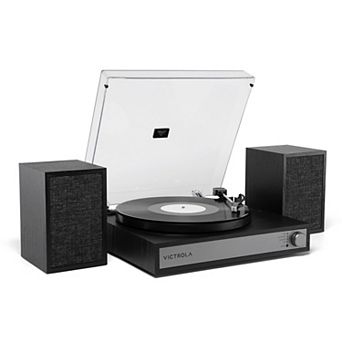 Victrola Harmony Bluetooth Turntable System with Speakers