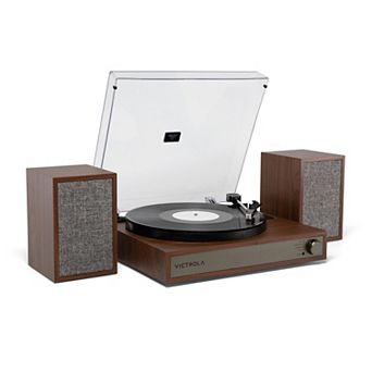 Victrola Harmony Bluetooth Turntable System with Speakers