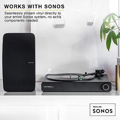 Victrola Stream Onyx Wi-Fi & Bluetooth Turntable