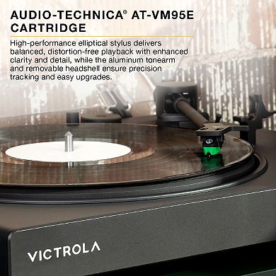 Victrola Wave Bluetooth Turntable with Auracast Technology