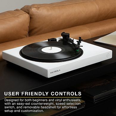 Victrola Wave Bluetooth Turntable with Auracast Technology