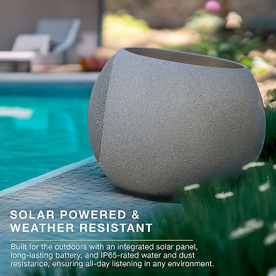 Victrola Zen Outdoor Bluetooth Solar Speaker
