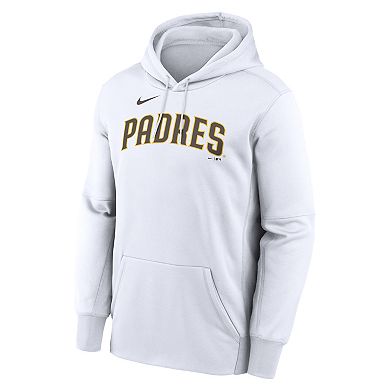 Men's Nike White San Diego Padres Club Hoodie