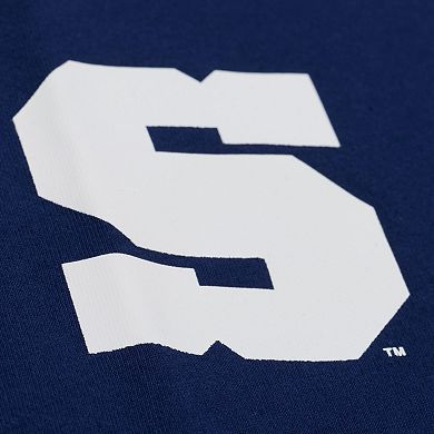 Men's Mitchell & Ness Navy Penn State Nittany Lions Double Clutch Premium T-Shirt
