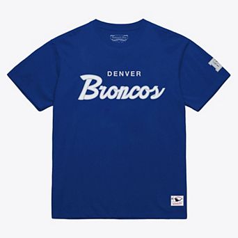 Men's Mitchell & Ness Royal Denver Broncos Head Coach Classic T-Shirt