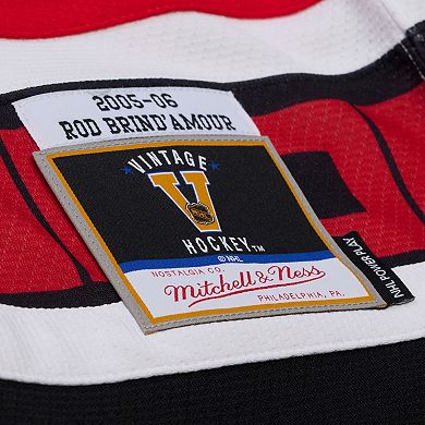 Men's Mitchell & Ness Rod Brind'Amour White Carolina Hurricanes 2005/06 Power Play Jersey