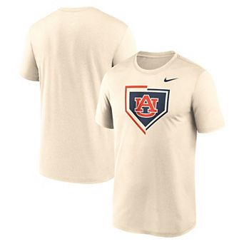Men's Nike Natural Auburn Tigers Primetime Baseball Icon Legend Dri-FIT T-Shirt