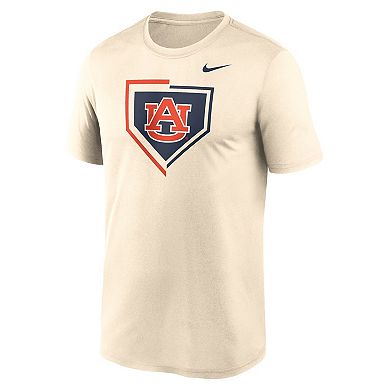 Men's Nike Natural Auburn Tigers Primetime Baseball Icon Legend Dri-FIT T-Shirt