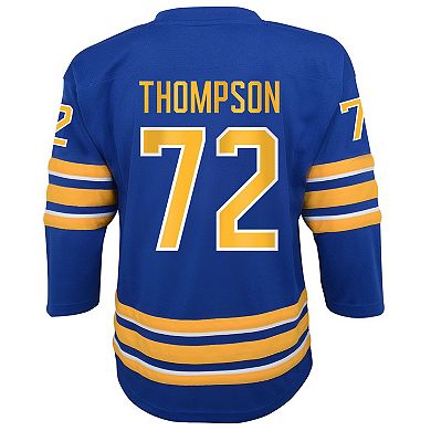 Youth Outerstuff Tage Thompson Blue Buffalo Sabres Home Replica Jersey