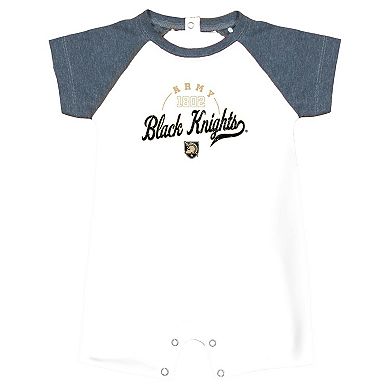 Infant Garb White Army Black Knights Randy Romper