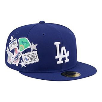 Men's New Era Royal Los Angeles Dodgers City Patch 59FIFTY Fitted Hat