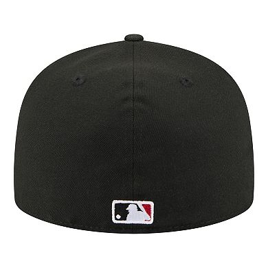 Men's New Era Black Arizona Diamondbacks City Patch 59FIFTY Fitted Hat