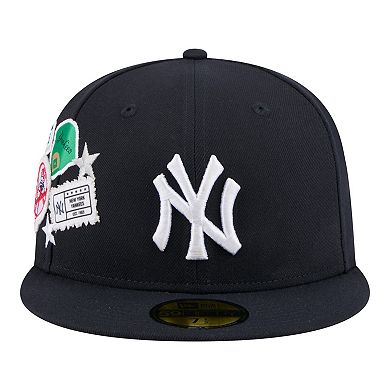 Men's New Era Navy New York Yankees City Patch 59FIFTY Fitted Hat