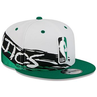 Men's New Era White/Kelly Green Boston Celtics 2026 NBA All-Star Game Brushstroke 9FIFTY Snapback Hat