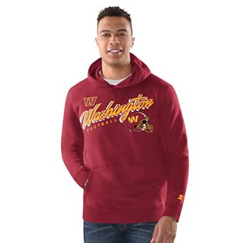 Men's Starter Burgundy Washington Commanders To The Victors Hoodie Sweatshirt