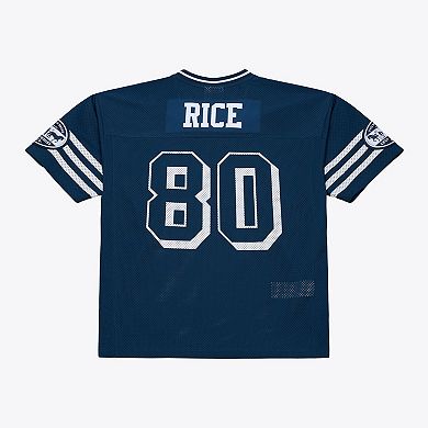 Unisex Mitchell & Ness x Levi's Jerry Rice Navy San Francisco 49ers Legacy Jersey