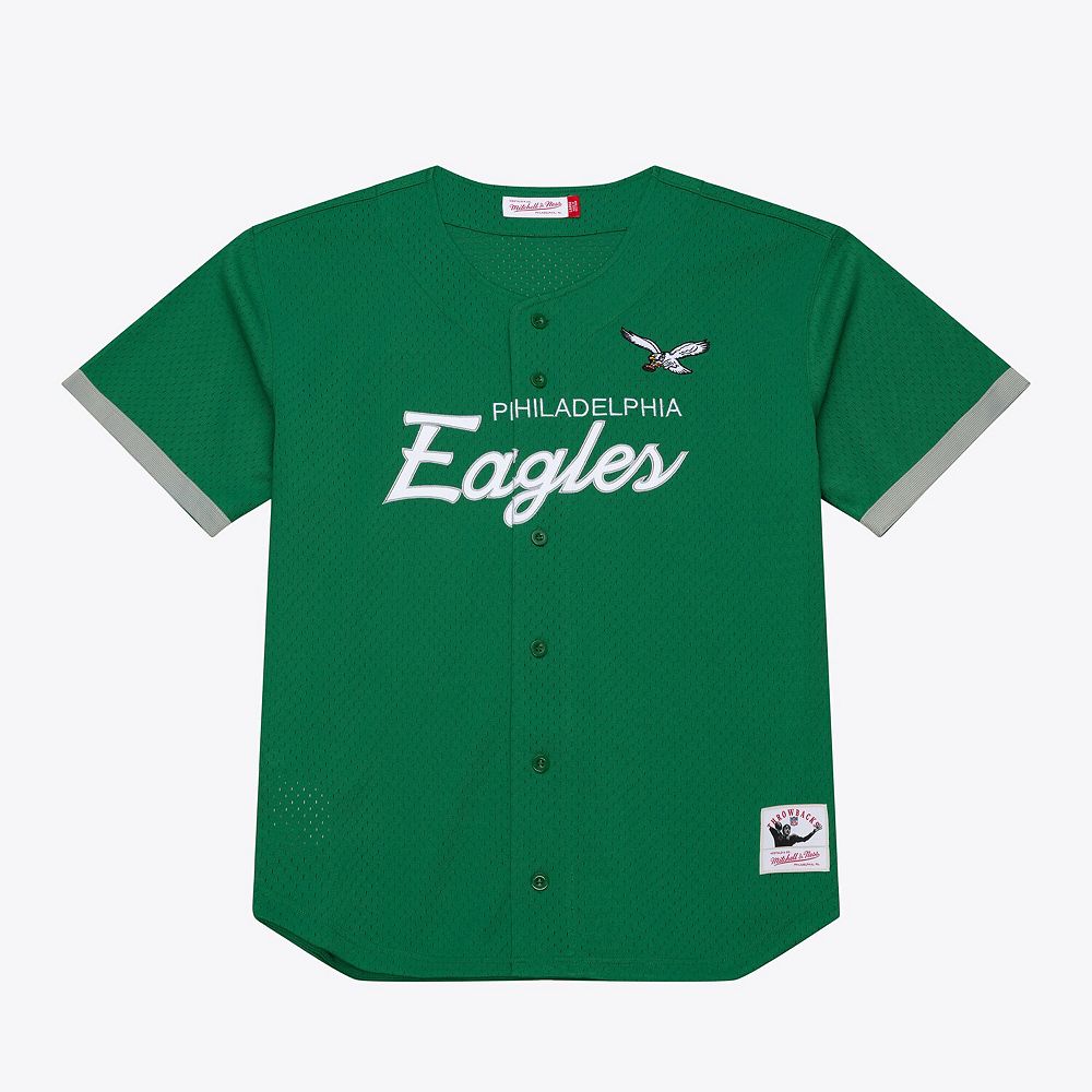 Men's Mitchell & Ness Kelly Green Philadelphia Eagles Head Coach