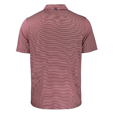 Men's Cutter & Buck Maroon Texas A&M Aggies Forge Eco Double Stripe Stretch Recycled Polo