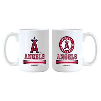 Logo Brands Los Angeles Angels 15oz. Current & Throwback Mug Set