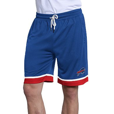 Men's Starter Royal Buffalo Bills Power Play Mesh Shorts