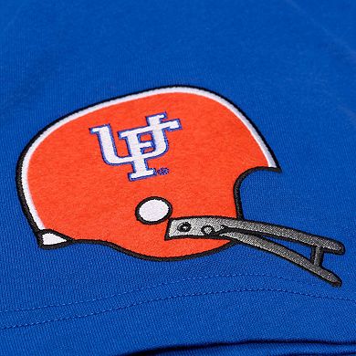 Men's Mitchell & Ness Royal Florida Gators Double Clutch Premium T-Shirt