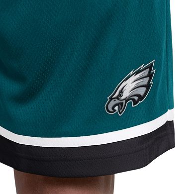 Men's Starter Midnight Green Philadelphia Eagles Power Play Mesh Shorts