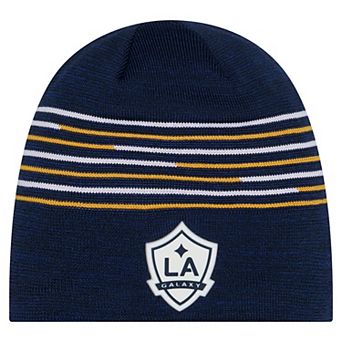 Men's New Era Navy LA Galaxy 2026 Kickoff Knit Beanie