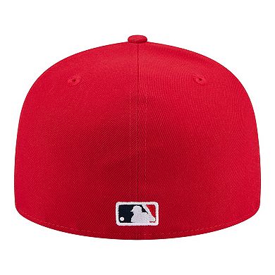 Men's New Era Red St. Louis Cardinals City Patch 59FIFTY Fitted Hat
